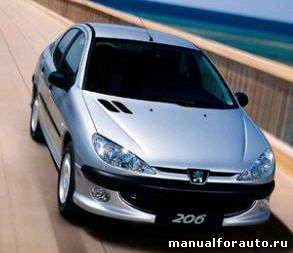 Установка сигнализации Peugeot 206, точки подключения