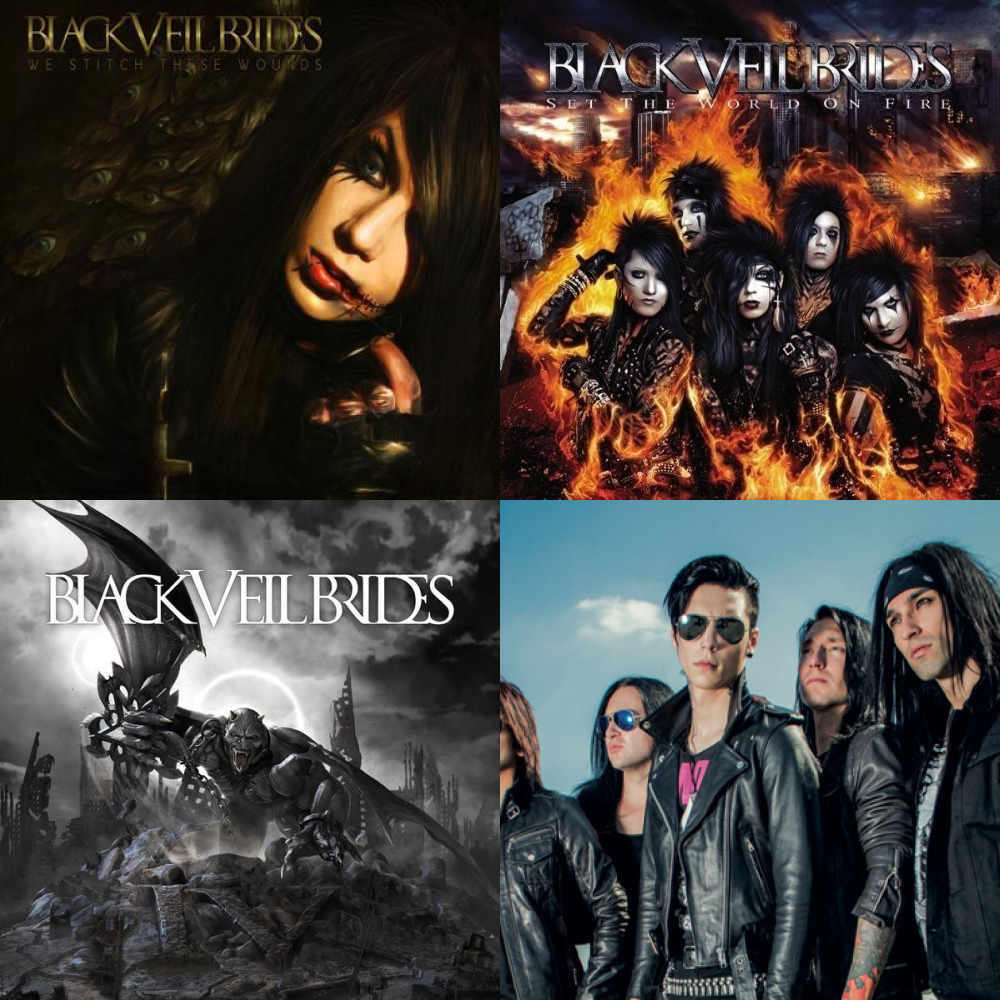 Чёрные торты Black Veil Brides